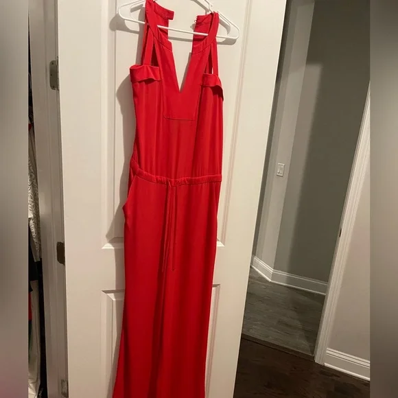 BCBGMaxAzria Pants Jumpsuits Bcbg Max Azria Red Calhoun